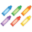 Crayons Mini Accents 36/pack 3.5''x1.14'' (9cm x 2.9cm)