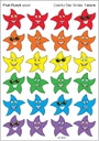 Colorful Star Smiles, Fruit Punch scent Scratch 'n Sniff Stinky Stickers (96 Stickers)