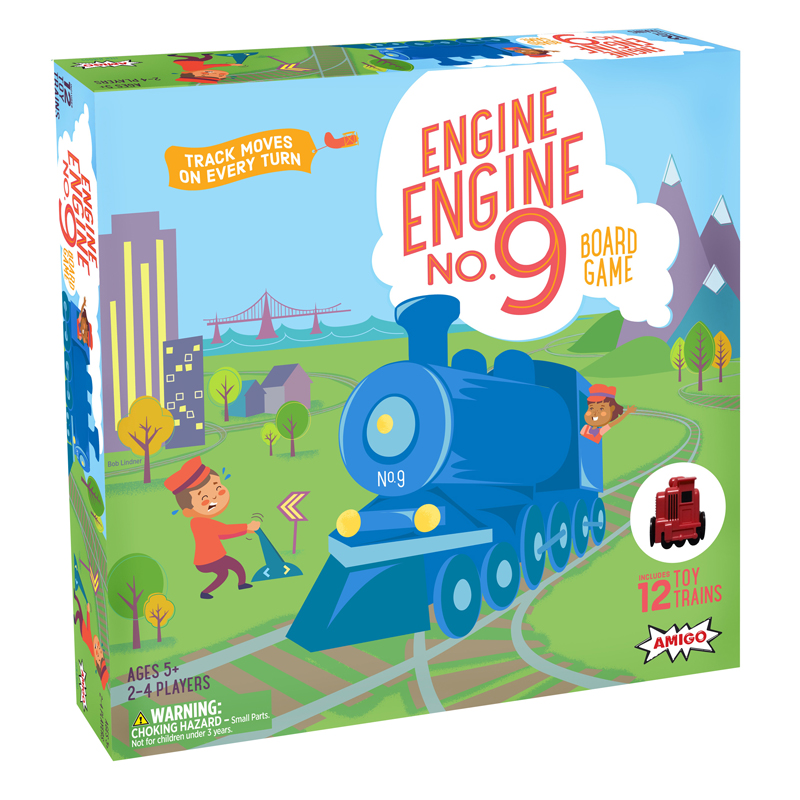 ENGINE, ENGINE NO. 9  BOARD GAME (AGE: 5+)