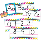 Brights 4Ever Alphabet Line BB Set (14pcs) (17.5''x7.5'')(44.4cmx19.05cm)