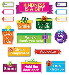 [9781338344820X] Kindness Is a Gift B.B Set includes banner (55.8cm x 16cm)10 gift phrase cards,30 kindness gift tags (19cm x 8.1cm)