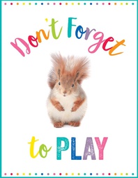 [CDX114271] DON'T FORGET TO PLAY Charts ( 55cm x 43cm)