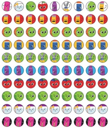 [CDX168231] School Tools Chart Seals (810 Stickers)