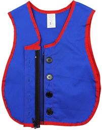 [CFX361319] Combo Manual Dexterity Vest Button Zipper ( 40cmx31cm)