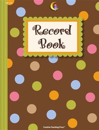 [CTP1276] Dots On Chocolate Record Book (11''x8.5'')(27.9cmx21.5cm)