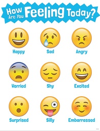 [CTPX5385] How Are You Feeling Today? Chart (Emojis) ( 55cm x 43cm)