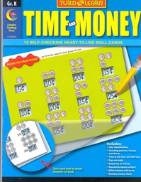 [CTP6674] Turn &amp; Learn: Time and Money, Gr. K