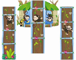 [CTPX6998] Growing to New Heights Mini Bulletin Board 30 bananas &amp; 30 leaves (71 pcs) (6.5'=1.9m)