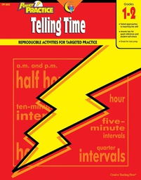 [CTP8352] Power Practice Telling Time Gr 1-2