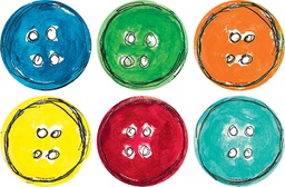 [EPX62013] Pete the Cat Groovy Buttons Spot On Carpet Markers 6 colors  (10.1cm)(12 pcs)