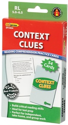 [EP63404] Reading Comprehension Practice Cards: Context Clues (Green Level)