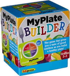 [EPX272] MyPlate Builder Game Gr.2-3 (200 Cards) 2-5 players.