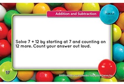 [EPX3654] Addition/Subtraction Tasty Task Cards Gr.1-2 (48 double sided cards)