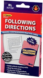 [EPX63413] Following Directions, Blue Level (54cards)(14cmx9cm)