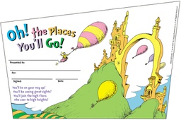 [EUX843197] SEUSS-OH THE PLACES YOULL GO RECOGNITION AWARDS
