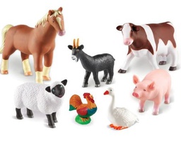 [LER0694] Jumbo Farm Animals(set of 7)