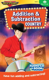 [RLX933] ROCK 'N LEARN ADDITION &amp; SUBTRACTION COUNTRY AUDIO CD &amp; BOOK