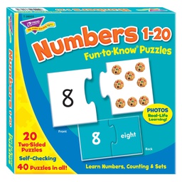 [T36003] Numbers 1-20 Puzzle (40pcs)