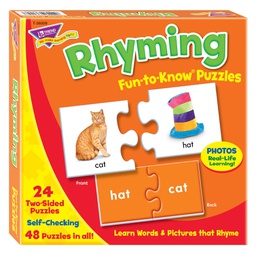 [T36009] Rhyming Puzzles (48pcs)