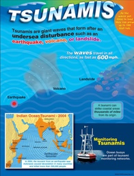 [T38325] Tsunamis Chart 17''x22''(43cmx55cm)
