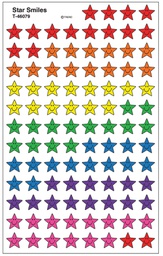 [T46079] Star Smiles Super Shapes Stickers (8 sheets)(800stickers)