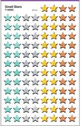 [TX46095] I  Metal™ Small Stars Super Shapes Stickers (8 sheets) (1cm)
