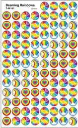 [T46161] Beaming Rainbows Super Spots Stickers (800 stickers)