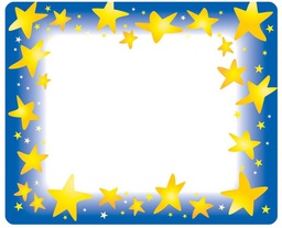 [T68022] Star Brights Nametag (3''x2.5cm)(7.6cmx6.3cm)(36pcs)