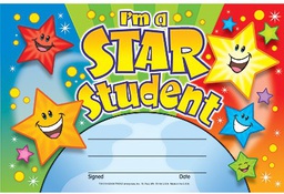 [T81019] I'm a Star Student Award (21.5cmx13.9cm)(30pcs)