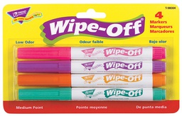 [TX98004] Bright Colors Wipe-off Markers (Set/4)(low odor)