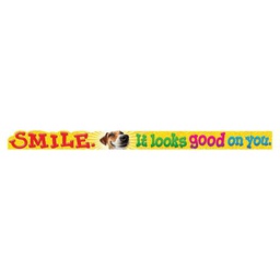 [TA25205] SMILE. It looks good on you. Banner (10'=3m)