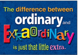 [TA67030] The difference between ordinary… Poster 13.3''x19''(33.7cmx48.2cm)