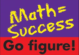 [TAX67124] Math = Success Go Figure Poster (48cm x 33.5cm)