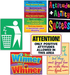 [TAX67924] Attitude Matters Posters Combo Pack 48cmx34cm(6 posters)