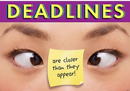 [TAX67313] Deadlines are closer than they appear.Poster (48cm x 33.5cm)