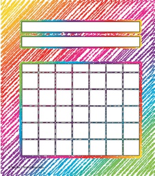 [TCR3072] Colorful Scribble Incentive Charts