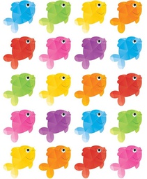 [TCR3553] Colorful Fish Stickers (120stickers)