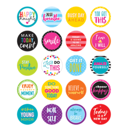 [TCR3585] Colorful Words to Inspire Planner Stickers (120 stickers)