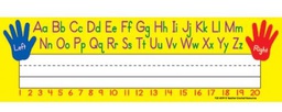 [TCR4019] Left/Right Alphabet Flat Name Plates (6.9cmx29.2cm)(36pcs)