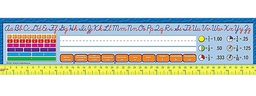 [TCR4301] Cursive Writing 2 Super Jumbo Name Plates 4''x18''(10.1cmx45.7cm)(36pcs)