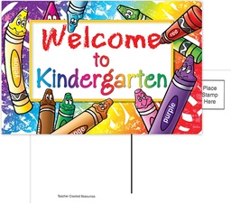 [TCRX4860] Welcome to Kindergarten Postcards (4''x6'')(10cmx15.2cm)(30pcs)