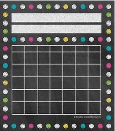 [TCR5625] Chalkboard Brights Incentive Chart Pad 5.25''x6''(13.3cmx15.2cm)(36pcs)