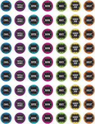 [TCR5626] Chalkboard Brights Mini Stickers(378stickers)