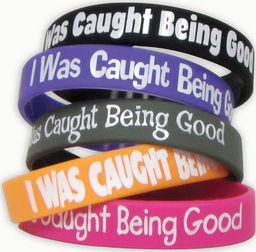 [TCR6573] I Was Caught Being Good Wristbands (10 pcs)