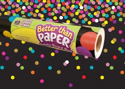 [TCR77037] Colorful Confetti on Black Better Than Paper Bulletin Board Roll 4'x12'(1.2mx3.6m)