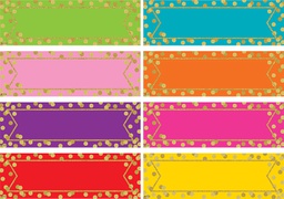 [TCR77387] Confetti Colorful Labels Magnetic Accents