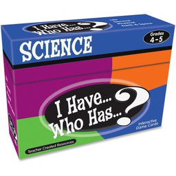 [TCR7858] I Have... Who Has...? Science Game (Gr. 4–5)