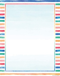 [TCR7931] Watercolor Blank Chart 17''x22''(43cmx55cm)