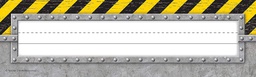 [TCRX8721] Under Construction Flat Name Plates (6.9cmx292.cm)(36pcs)