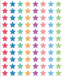 [TCR8729] Watercolor Stars Mini Stickers Value-Pack(1144stickers)